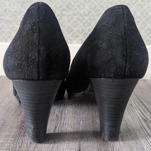 Tamaris black leather shoes - Picture 4 of 7